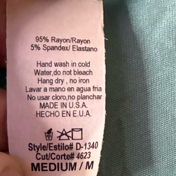 🆕7th Ray Sleeveless Belted Maxi In Nile Blue Gown with Ruffled Tiered Dress M🆕 - Picture 8 of 10